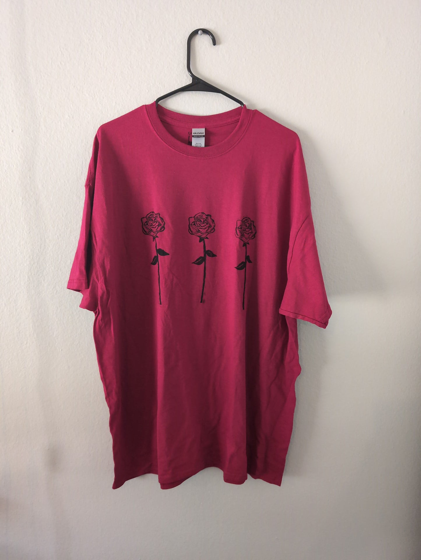 Rose Linocut Tshirt