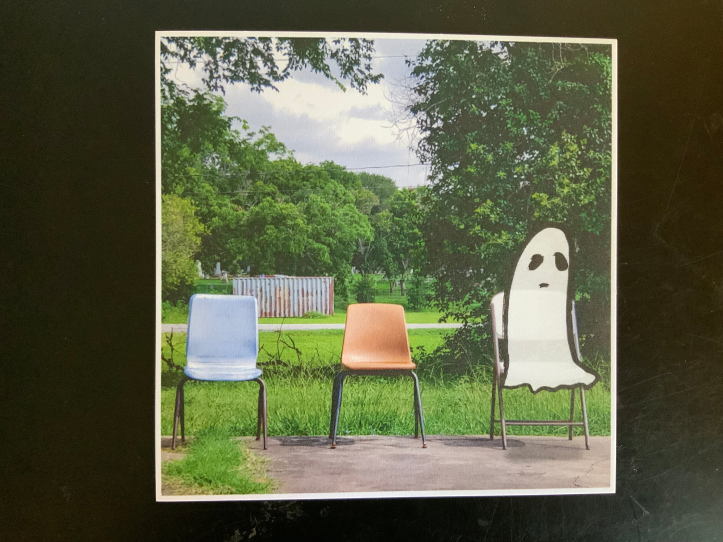 Lonely Ghost Photograph Print