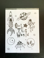Out of This World Flash Sheet Print