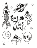 Out of This World Flash Sheet Print