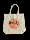 Fruity Linocut Tote Bag